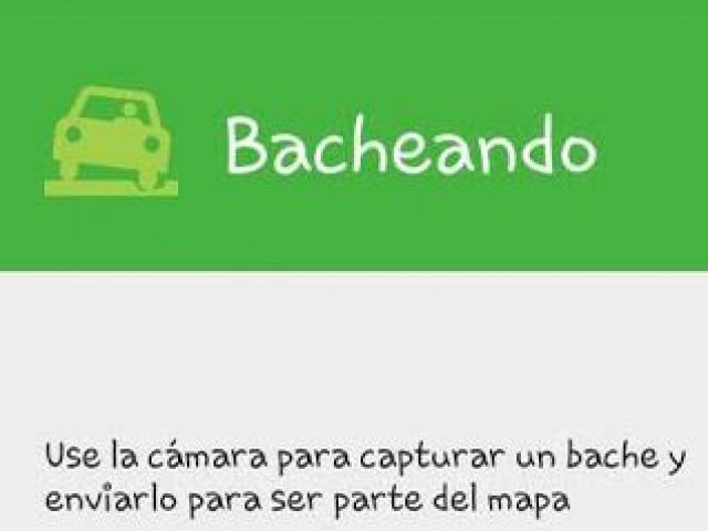 Aplicación para denunciar baches en Asunción